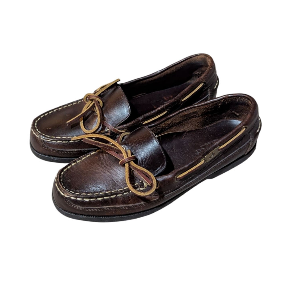 G.H. Bass & Co. Brown Leather Loafers